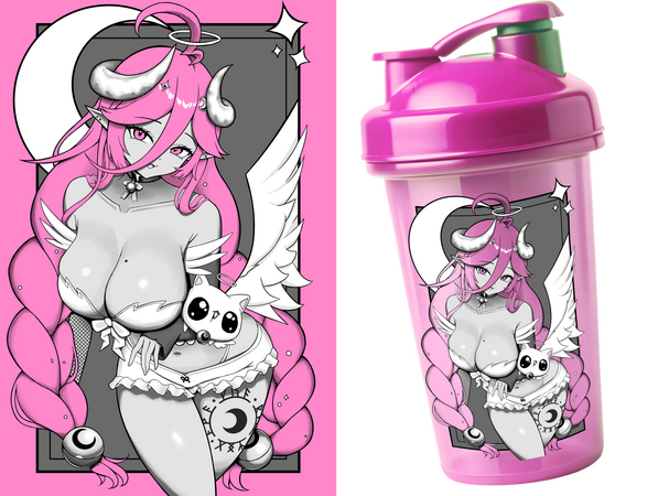 Mockup Shaker Artwork of Rosebell_Art